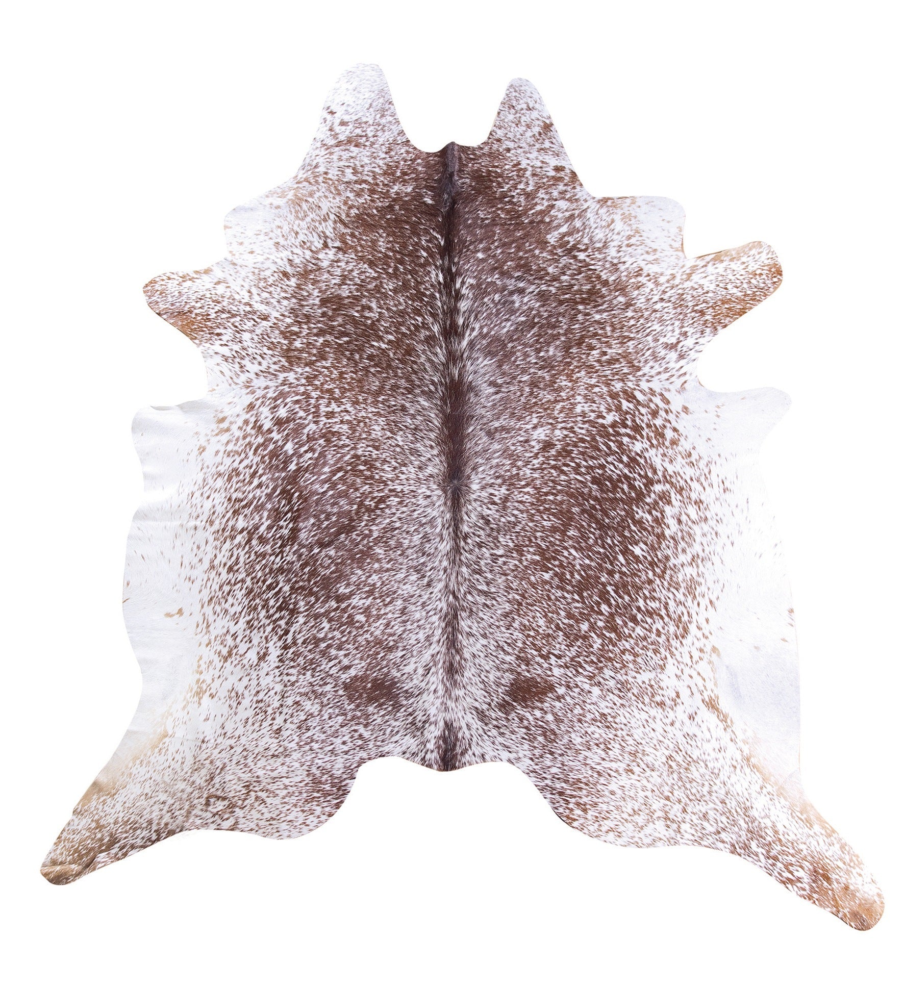 Stierfell Salz&Pfeffer braun ca. 3-4 qm