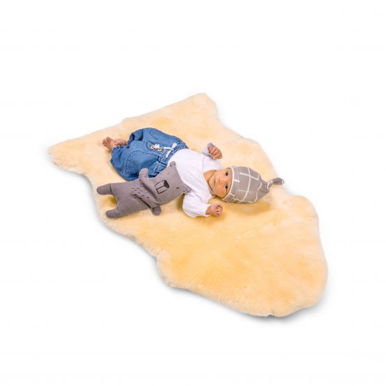 Baby Lammfell 70-80 cm